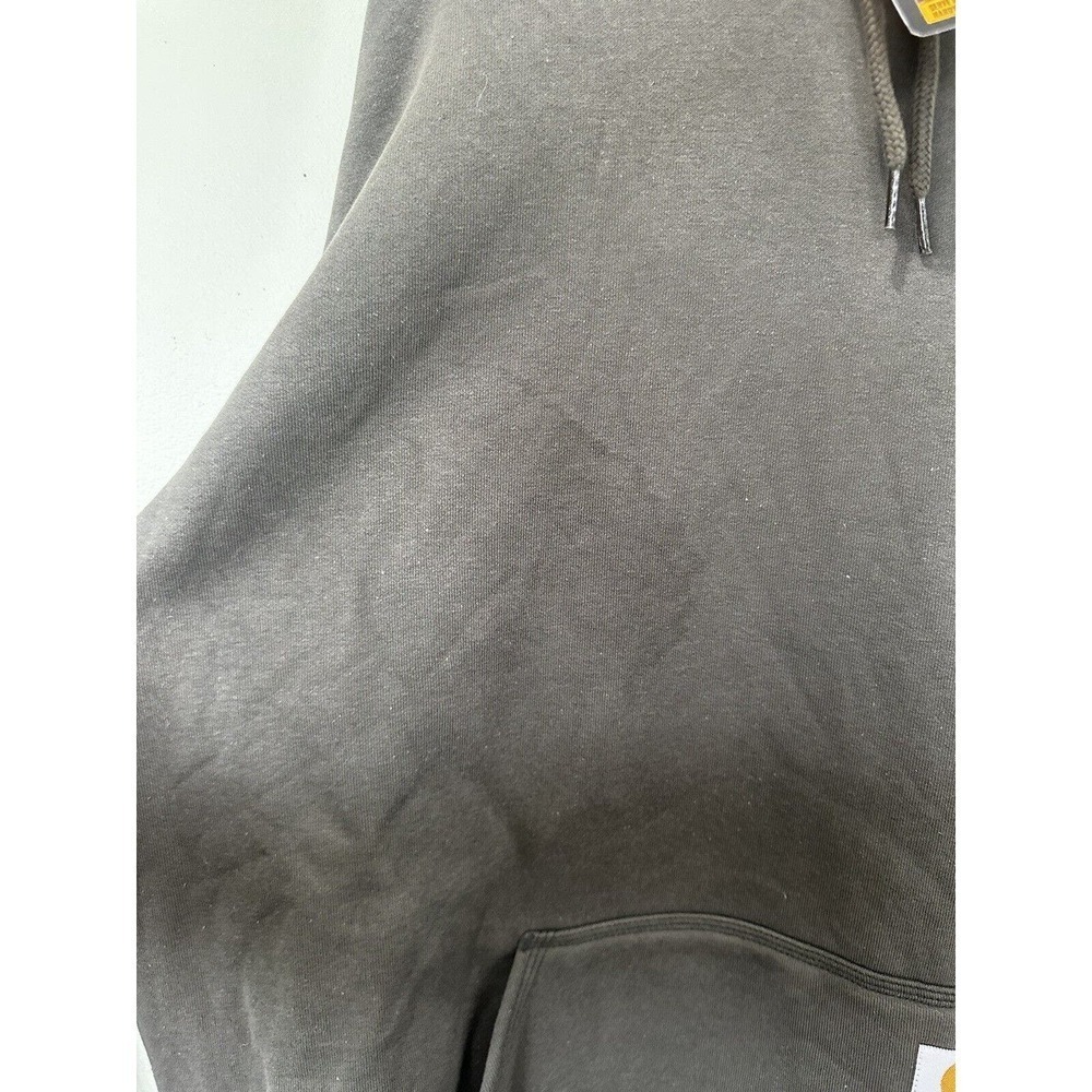 CARHARTT Men's Loose Fit Midweight Logo Sleeve Sweatshirt Black Size XL … - Picture 2 of 7